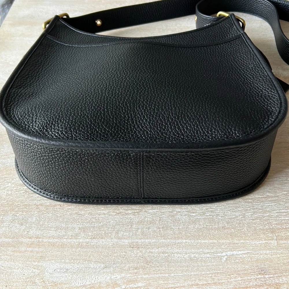 Coach Black Leather Shoulder Bag - Picture 5 of 8